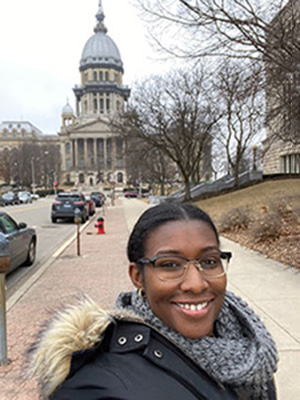 Kayla Cherry at State Capital